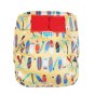 Totsbots surfs up eco-friendly reusable swimming nappy on a white background