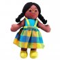 Lanka Kade Girl Doll - Black Skin, Black Hair