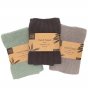 Wild & Stone Organic Cotton Hand Towels - Slate Grey