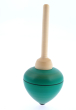Mader Pull-String Spinning Top - Green
