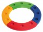 Grimm's 12-Hole Coloured Wooden Ring