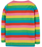 Frugi Favourite LS Tee - Foxglove Rainbow Stripe
