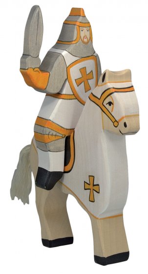 Holztiger White Tournament Knight (Without Horse)