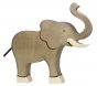  Holztiger Elephant with Raised Trunk