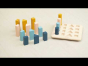 PlanToys | Geometric Peg Board - Orchard Collection