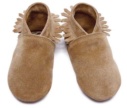 Inch Blue Tan Moccasin Shoes