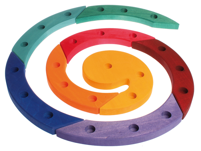 Grimm's Coloured Wooden Spiral