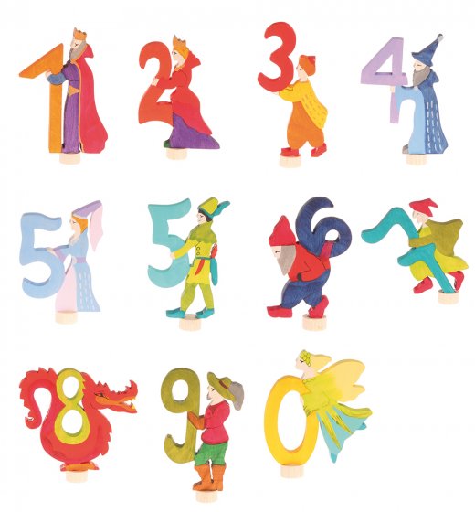 Grimm's Decorative Fairy Numbers