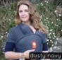 Hana Standard Baby Wrap-Dusty Navy