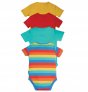 frugi over the rainbow body baby toddles 4 pack
