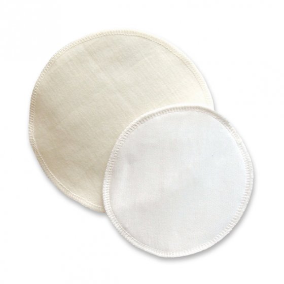 ImseVimse Silk & Wool Nursing Pads - Round