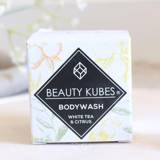 Beauty Kubes White Tea and Citrus Body Wash SHORT DATED LINE BBE NOV 2021 
