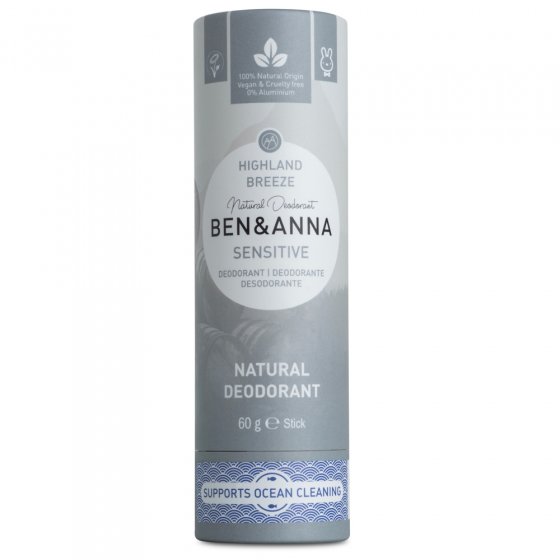Ben & Anna Sensitive Deodorant Highland Breeze - 60g