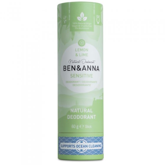 Ben & Anna Sensitive Deodorant Lemon & Lime - 60g