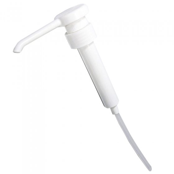 Bio-D screw on pump for 5 litre bottles on a white background