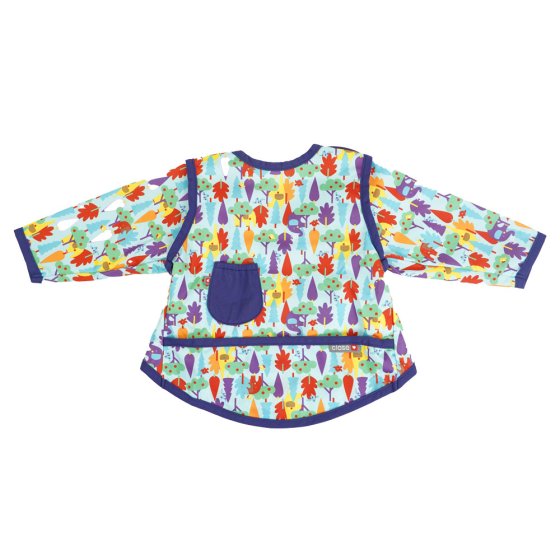Front of the Close Babipur Hydref stage 3 coverall baby bib on a white background