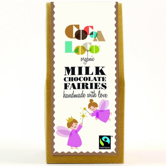 Cocoa Loco Milk Chocolate Fairies 100g