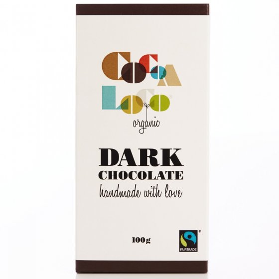 Cocoa Loco Dark Chocolate Bar 100g