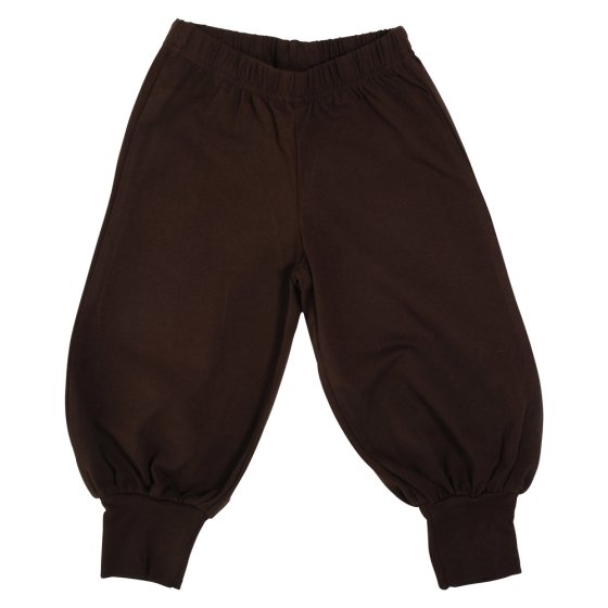 DUNS more than a fling java brown baggy pants on a white background