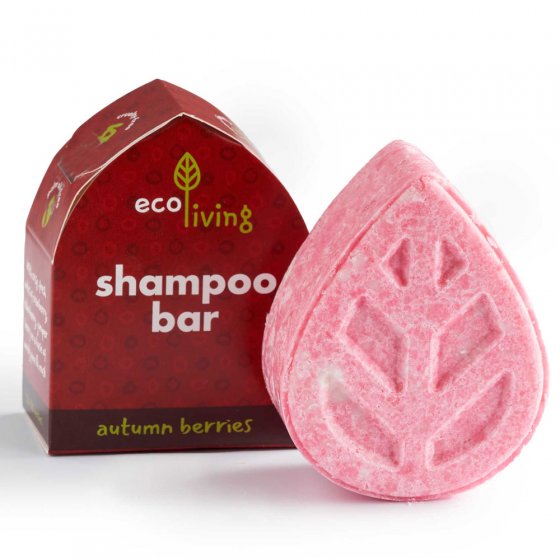 Ecoliving Soap Free Solid Shampoo Bar - Autumn Berries