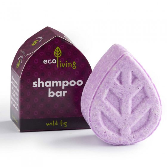 Ecoliving Soap Free Solid Shampoo Bar - Wild Fig