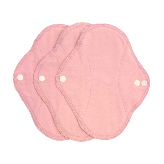 3 pack of imse vimse reusable panty liner period pants in the blossom solid colour on a white background