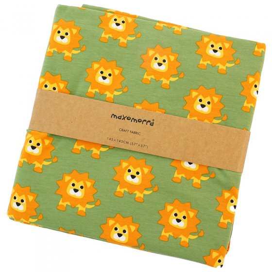 Maomorra organic GOTS cotton Lion craft pack on a white background
