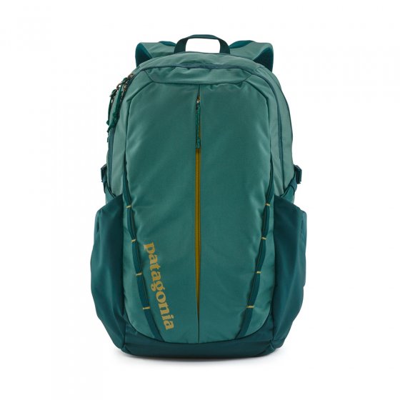 Patagonia borealis green 28l refugio backpack on a white background