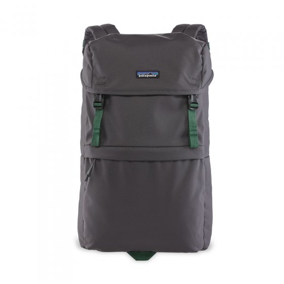 Patagonia adults arbor lid backpack in forge grey on a white background