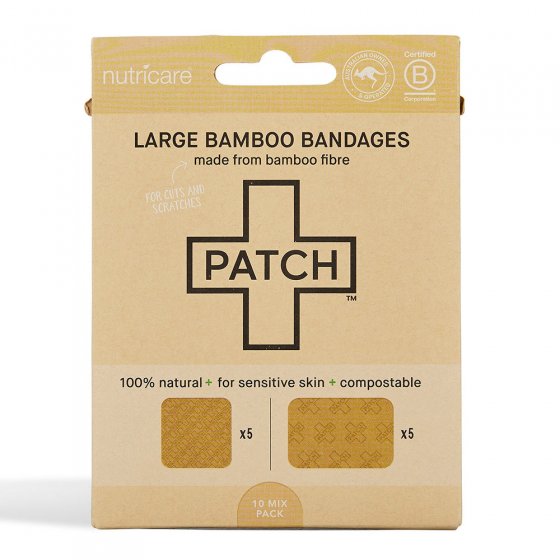 Patch Large Biodegradable Plasters - Natural