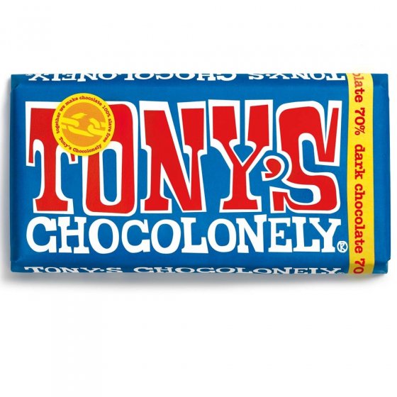 Tony's Chocolonely Fairtrade Extra Dark Chocolate 180g