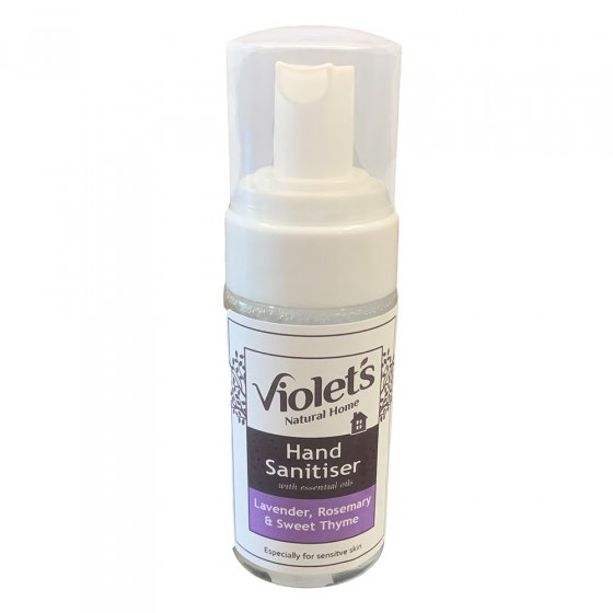 Violet's Natural Hand Sanitiser 60ml - Lavender & Rosemary
