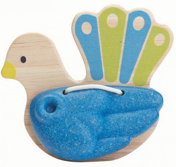 Plan Toys Bird Percussion Peacock