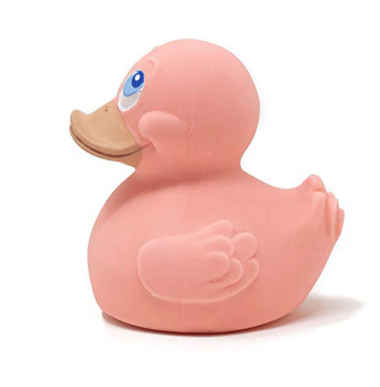 Lanco Pale Pink Natural Rubber Duck
