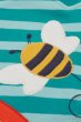 Frugi Blue Stripe Bee Easy On Top