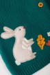 Frugi organic cotton rabbit applique detail