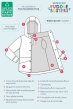 Frugi Puddle Buster Coat infographic