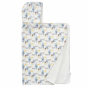 Fresk Hooded Towel Blue Fox