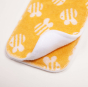Tots Bots newborn nappy pad shown in bumble print