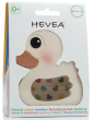 Hevea Natural Rubber Teether - Kawan the Duck in its cardboard packaging