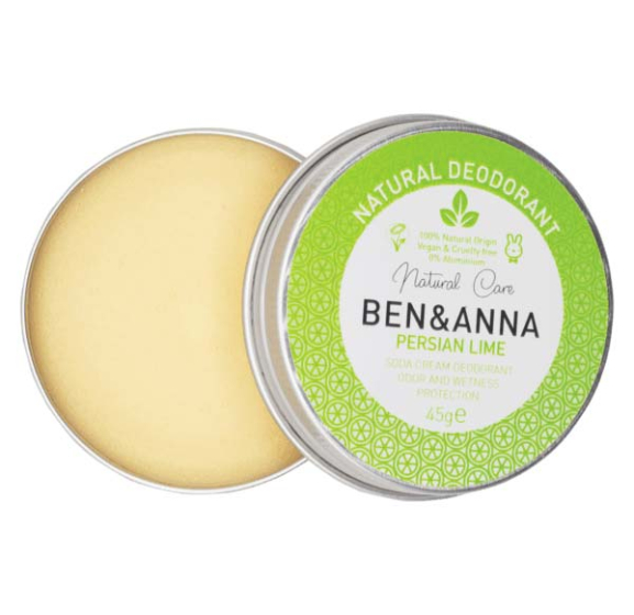Ben & Anna Soda Cream Deodorant Tin Lime