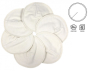 ImseVimse Organic Cotton Nursing Pads - Natural