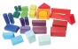 Grimm's 30 Coloured Geo Blocks