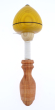 Mader Pull-String Spinning Top - Yellow