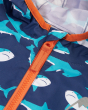 Frugi Rain Or Shine Jacket - Tropical Sea Sharks