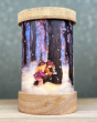 Light Wish Base and Lid showing the silhouette illustration Winter Discoveries by Het Wol Feetje