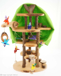 Magic Wood Tree House in Parts – 3 columns with cloth