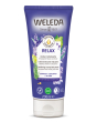 Weleda Relax Aroma Shower Gel 200ml with comforting lavander, bergamot, and vetiver