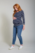 Frugi rachel maternity top worn by pregnant woman
