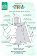 Frugi Puddle Buster Rain jacket infograph